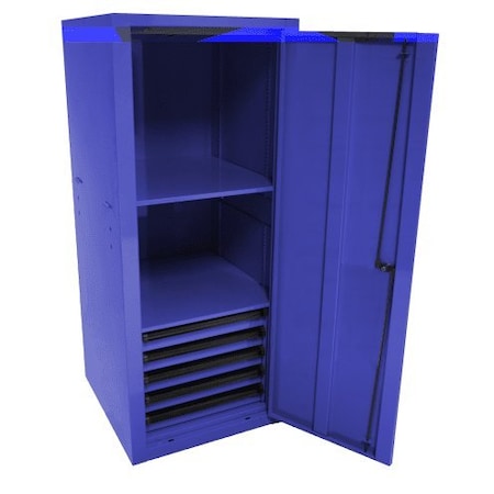 Homak 22in RS Pro Full Height Side Locker - Blue BL08021050